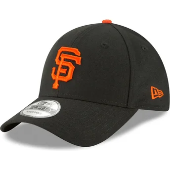 Boné curvo preto ajustável 9FORTY The League da San Francisco Giants MLB da New Era