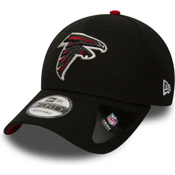 Boné curvo preto ajustável 9FORTY The League da Atlanta Falcons NFL da New Era