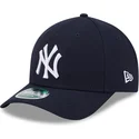 bone-curvo-azul-marinho-snapback-9forty-m-crown-player-replica-da-new-york-yankees-mlb-da-new-era