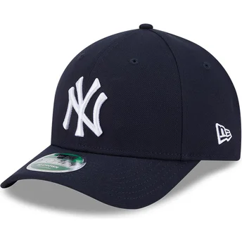 Boné curvo azul marinho snapback 9FORTY M-Crown Player Replica da New York Yankees MLB da New Era