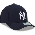 bone-curvo-azul-marinho-snapback-9forty-m-crown-player-replica-da-new-york-yankees-mlb-da-new-era