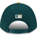 bone-curvo-verde-e-amarelo-snapback-9forty-m-crown-player-replica-da-oakland-athletics-mlb-da-new-era