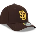 bone-curvo-castanho-snapback-9forty-m-crown-player-replica-da-san-diego-padres-mlb-da-new-era