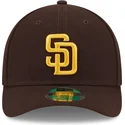 bone-curvo-castanho-snapback-9forty-m-crown-player-replica-da-san-diego-padres-mlb-da-new-era