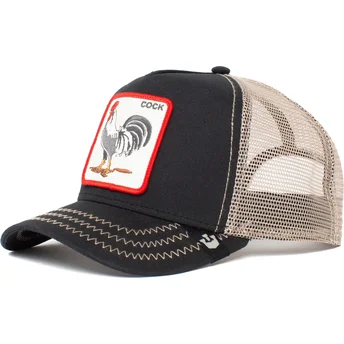 Boné trucker preto galo Rooster da Goorin Bros.