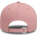 bone-curvo-rosa-ajustavel-com-logo-rosa-9forty-league-essential-da-new-york-yankees-mlb-da-new-era