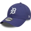 bone-curvo-violeta-ajustavel-9forty-league-essential-da-detroit-tigers-mlb-da-new-era