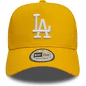 bone-trucker-amarelo-9forty-a-frame-league-essential-da-los-angeles-dodgers-mlb-da-new-era