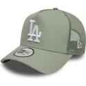 bone-trucker-verde-claro-9forty-a-frame-league-essential-da-los-angeles-dodgers-mlb-da-new-era