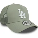 bone-trucker-verde-claro-9forty-a-frame-league-essential-da-los-angeles-dodgers-mlb-da-new-era