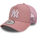 bone-trucker-rosa-9forty-a-frame-league-essential-da-new-york-yankees-mlb-da-new-era