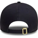 bone-curvo-azul-marinho-ajustavel-com-logo-dourado-9forty-metallic-da-new-york-yankees-mlb-da-new-era