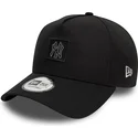 bone-curvo-preto-snapback-9forty-a-frame-metallic-patch-da-new-york-yankees-mlb-da-new-era