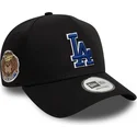 bone-curvo-preto-snapback-com-logo-azul-9forty-a-frame-world-series-patch-da-los-angeles-dodgers-mlb-da-new-era