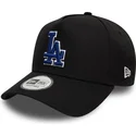 bone-curvo-preto-snapback-com-logo-azul-9forty-a-frame-world-series-patch-da-los-angeles-dodgers-mlb-da-new-era