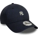 bone-curvo-azul-marinho-ajustavel-9forty-seersucker-da-new-york-yankees-mlb-da-new-era