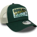 bone-trucker-verde-9forty-a-frame-patch-da-oakland-athletics-mlb-da-new-era