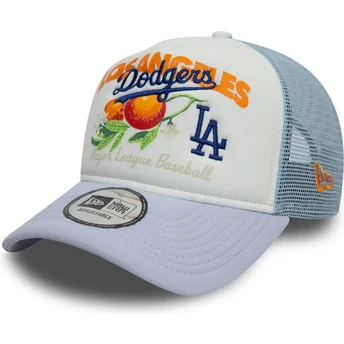 Boné trucker multicolor 9FORTY A Frame Fruit Graphic da Los Angeles Dodgers MLB da New Era