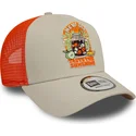 bone-trucker-bege-e-laranja-9forty-a-frame-summer-patch-da-taste-the-sunshine-da-new-era