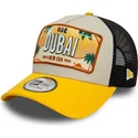 bone-trucker-bege-e-amarelo-9forty-a-frame-license-plate-da-dubai-cidades-e-praias-da-new-era