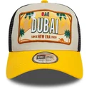 bone-trucker-bege-e-amarelo-9forty-a-frame-license-plate-da-dubai-cidades-e-praias-da-new-era