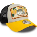 bone-trucker-bege-e-amarelo-9forty-a-frame-license-plate-da-dubai-cidades-e-praias-da-new-era