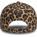 bone-curvo-leopardo-ajustavel-para-mulheres-9forty-da-new-york-yankees-mlb-da-new-era