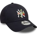 bone-curvo-azul-marinho-9forty-fruit-icon-da-new-york-yankees-mlb-da-new-era