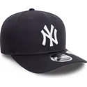 bone-curvo-azul-marinho-snapback-9seventy-stretch-snap-da-new-york-yankees-mlb-da-new-era