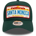 bone-curvo-verde-snapback-9forty-a-frame-license-plate-da-santa-monica-cidades-e-praias-da-new-era