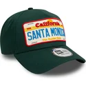 bone-curvo-verde-snapback-9forty-a-frame-license-plate-da-santa-monica-cidades-e-praias-da-new-era