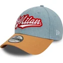 bone-curvo-azul-e-castanho-ajustavel-9forty-denim-da-ac-milan-serie-a-da-new-era