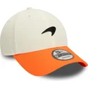 bone-curvo-branco-e-laranja-ajustavel-9forty-contrast-visor-da-mclaren-racing-formula-1-da-new-era