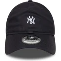 bone-curvo-azul-marinho-ajustavel-9twenty-mini-logo-da-new-york-yankees-mlb-da-new-era