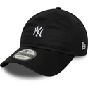 bone-curvo-preto-ajustavel-9twenty-mini-logo-da-new-york-yankees-mlb-da-new-era