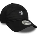 bone-curvo-preto-ajustavel-9twenty-mini-logo-da-new-york-yankees-mlb-da-new-era