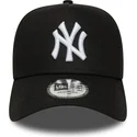 bone-curvo-preto-snapback-e-frame-league-essential-da-new-york-yankees-mlb-da-new-era