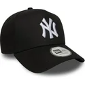 bone-curvo-preto-snapback-e-frame-league-essential-da-new-york-yankees-mlb-da-new-era