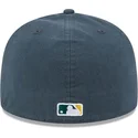 bone-plano-verde-justo-59fifty-a-frame-championship-side-flag-da-oakland-athletics-mlb-da-new-era