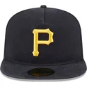 bone-plano-preto-justo-59fifty-a-frame-championship-side-flag-da-pittsburgh-pirates-mlb-da-new-era