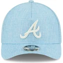 bone-curvo-azul-claro-snapback-9forty-m-crown-a-frame-cotton-weave-da-atlanta-braves-mlb-da-new-era