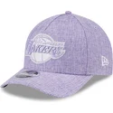 bone-curvo-violeta-snapback-9forty-m-crown-a-frame-cotton-weave-da-los-angeles-lakers-nba-da-new-era