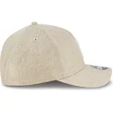 bone-curvo-bege-snapback-9forty-m-crown-a-frame-cotton-weave-da-philadelphia-phillies-mlb-da-new-era