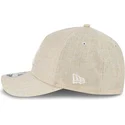 bone-curvo-bege-snapback-9forty-m-crown-a-frame-cotton-weave-da-new-york-yankees-mlb-da-new-era