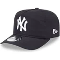 bone-curvo-preto-ajustavel-golfer-everyday-nylon-da-new-york-yankees-mlb-da-new-era