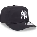 bone-curvo-preto-ajustavel-golfer-everyday-nylon-da-new-york-yankees-mlb-da-new-era