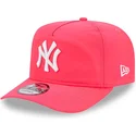 bone-curvo-rosa-ajustavel-golfer-everyday-nylon-da-new-york-yankees-mlb-da-new-era