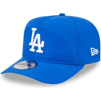 Boné curvo azul ajustável Golfer Everyday Nylon da Los Angeles Dodgers MLB da New Era