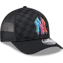 bone-trucker-preto-9forty-m-crown-a-frame-gradient-raceway-da-new-york-yankees-mlb-da-new-era