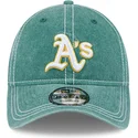 bone-curvo-verde-ajustavel-9twenty-washed-contrast-da-oakland-athletics-mlb-da-new-era